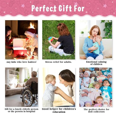 Vollence 14 inch Silicone Baby Dolls Girl Weighted 3.57 lb,[NOT Vinyl],Silicone Full Body Reborn Lifelike Realistic Real Life Newborn Soft Babies with Feeding Accessories & Gift Box for Kids Age 3+ in Saudi Arabia