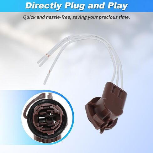 Front Turn Signal Light Socket Wiring for GMC Sierra 1500 2500 3500 Yukon Turn Signal Lamp 3157 Bulb Sockets for Chevrolet Silverado Suburban Tahoe in Saudi Arabia