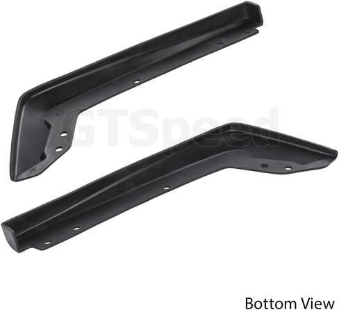 Compatible with/Replacement for Rear Bumper Lip, OE Style PU Rear Lip Side Aprons Black, Fits 2015 2016 2017 2018 Subaru Impreza WRX STI 4-Door Sedan in Saudi Arabia