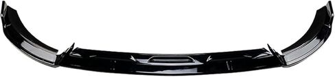 الشفة الأمامية متوافقة مع مرسيدس بنز GLE-Class W167 C167 GLE350 GLE450 GLE53 AMG 2019-2023 مجموعة الجسم الناشرة للشفاه الأمامية، أسود لامع in Kuwait