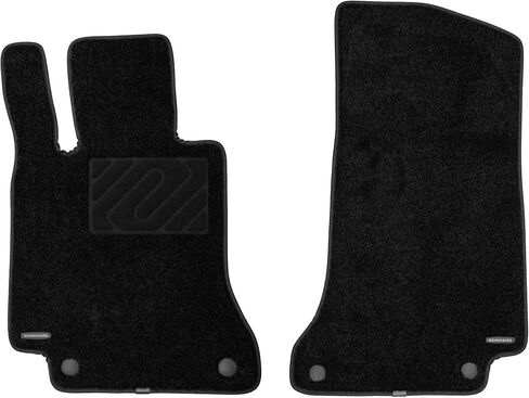 WENNEBIRD Superior Carpet Front Row Floor Mats for 2015-2021 Mercedes-Benz C-Class Sedan (W205), 0.6-Inch Ultra-Thick, Noise-Reducing, All-Weather Waterproof Anti-Slip – 2-Pc Set in Kuwait