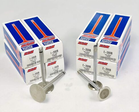 (8) Intake & (8) Exhaust Valves compatible with 1996-02 Chevy GMC 350 5.7 5.7L Vortec Engine (Stock Replacement) in Saudi Arabia