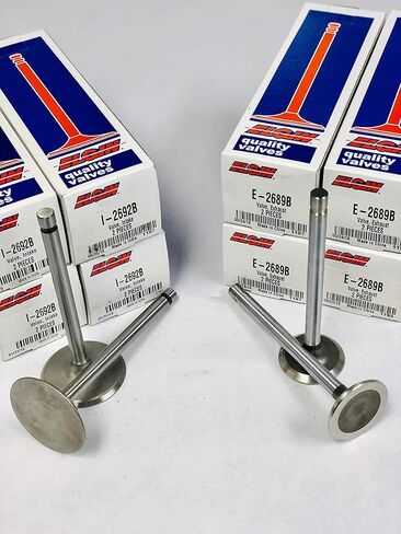 (8) Intake & (8) Exhaust Valves compatible with 1996-02 Chevy GMC 350 5.7 5.7L Vortec Engine (Stock Replacement) in Saudi Arabia