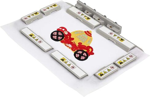 Brewland 5 "x 7" (100x170mm) طوق التطريز المغناطيسي لآلة التطريز Poolin EOC05 in Saudi Arabia