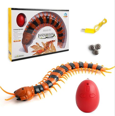Simulation RC Centipede – Remote Control Electric Animal Insect Toy, Large Realistic Prank Gift for Kids Christmas & Birthday in Saudi Arabia