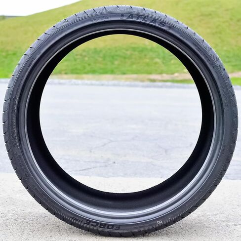Set of 2 (TWO) Atlas Force UHP All-Season Passenger Car High Performance Radial Tires-285/25R22 285/25/22 285/25-22 95Y Load Range XL 4-Ply BSW Black Side Wall UTQG 520AAA in Saudi Arabia