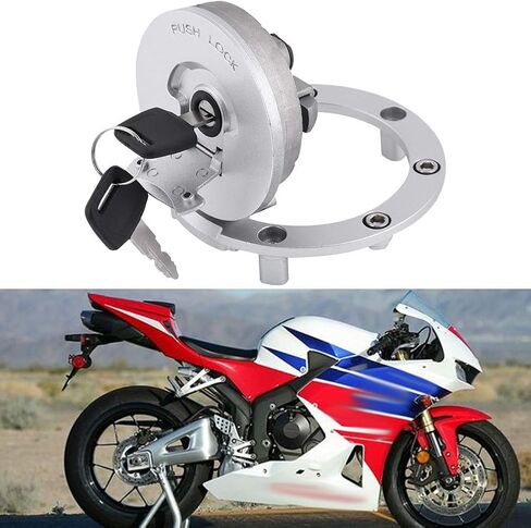 Fydun Fuel System Fuel Gas Cover Lock Keys for CBR600RR 2003-14 CBR600F4 F4i 2001-2006 gsxr 1000 k3 fuel and key in Saudi Arabia