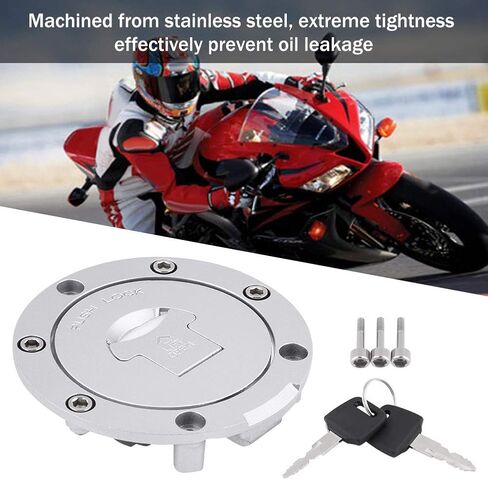 Fydun Fuel System Fuel Gas Cover Lock Keys for CBR600RR 2003-14 CBR600F4 F4i 2001-2006 gsxr 1000 k3 fuel and key in Saudi Arabia