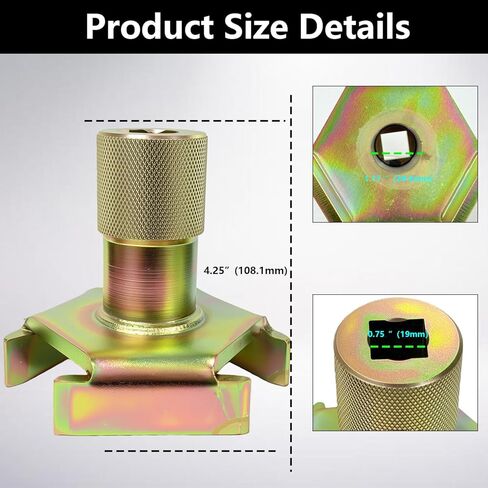 Primary Clutch Spider Tool & Clutch Holding Fixture Tool Compatible for Polaris 800 700 500 570 Ranger Sportsman RZR Magnum P85 P90 RZR P-85 P-90 ATV'S, UTV'S and Snowmobiles in Kuwait