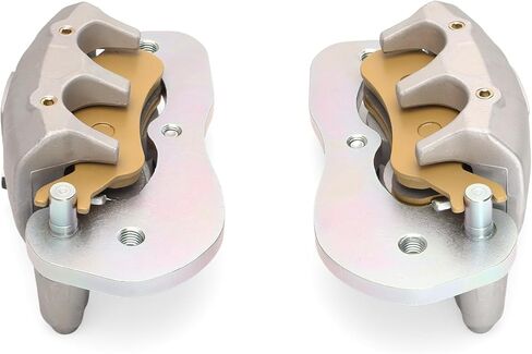 Front Brake Calipers & Sintered Pads Compatible with Can Am Maverick 2017-2022 for Defender 2016-2022 for Commander 2021-2022 OE:705601462 705601463 705601887 705601888 in Saudi Arabia