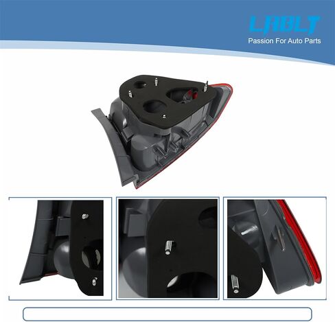 LABLT Tail Light Cover Replacement for 2006 2007 2008 CIVIC Sedan Left Side Tail Stop Lamp Replacement for 33551SNAA02 HO2800166 in Kuwait