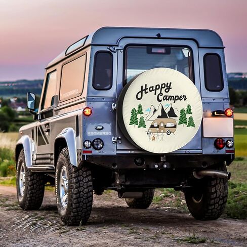 Camper Tire Covers On Cloud Nine Protectors Weatherproof Universal for Trailer RV Van SUV Truck and Travel Trailers 15 Inch Wheel in Saudi Arabia