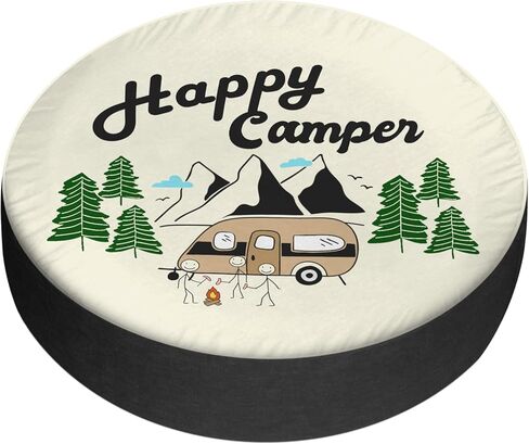 Camper Tire Covers On Cloud Nine Protectors Weatherproof Universal for Trailer RV Van SUV Truck and Travel Trailers 15 Inch Wheel in Saudi Arabia