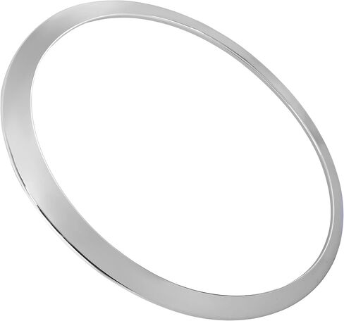 ALMULOO RH Headlight Bezel Door Ring Compatible with 2014-2021 Mini Cooper S F55 F56 F57 Models Replacement for 51137300632 MC2507105 Headlamp Trim Chrome Silvery Passenger Side in Kuwait