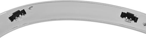 ALMULOO RH Headlight Bezel Door Ring Compatible with 2014-2021 Mini Cooper S F55 F56 F57 Models Replacement for 51137300632 MC2507105 Headlamp Trim Chrome Silvery Passenger Side in Kuwait