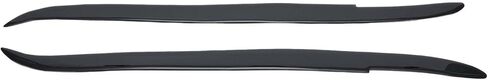 for BMW E39 1995–2003 Glossy Black Headlight Eyelid Trim – Plastic, Peel and Stick, 2 Piece Set in Saudi Arabia