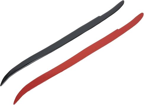 for BMW E39 1995–2003 Glossy Black Headlight Eyelid Trim – Plastic, Peel and Stick, 2 Piece Set in Saudi Arabia