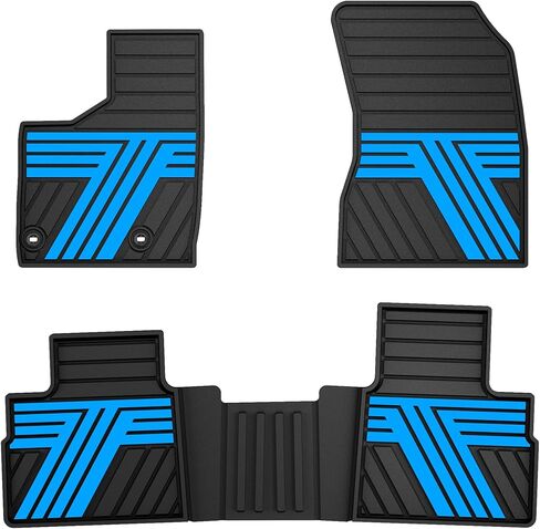TTX LIGHTING Floor Mats Custom Fit for Nissan Rogue 2021-2026 All Weather Anti-Slip Waterproof Floor Liners, Black in Kuwait