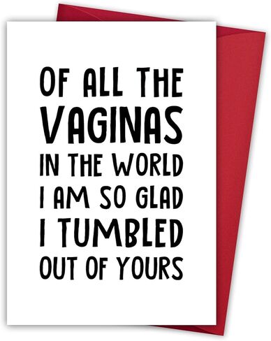 Funny Birthday Card, the Best Mom Gifts from Daughter Son Kids, Unique Gag Gifts for Mom Who Has Everything, Mother Daughter Gift, Moms Birthday Gift Ideas, Thank You for Giving Birth Humor Card in Saudi Arabia