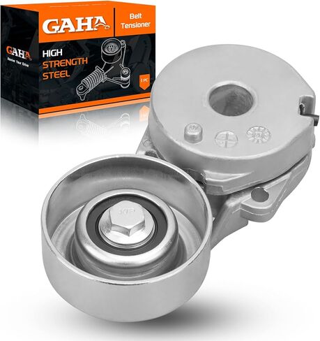 GAHA 39162 Belt Tensioner Assembly with Pulley, Compatible for Nissan 2007-2012 Sentra/ 2007-2012 Versa/ 2013-2018 NV200/ 2007-2016 Tiida/ 2009-2014 Cube, for Chevrolet City Express Replace 11955ET00A in Saudi Arabia