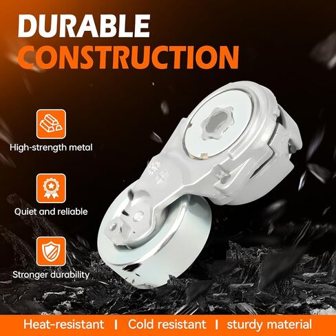 GAHA 39162 Belt Tensioner Assembly with Pulley, Compatible for Nissan 2007-2012 Sentra/ 2007-2012 Versa/ 2013-2018 NV200/ 2007-2016 Tiida/ 2009-2014 Cube, for Chevrolet City Express Replace 11955ET00A in Saudi Arabia