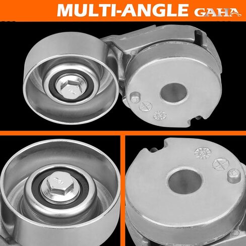 GAHA 39162 Belt Tensioner Assembly with Pulley, Compatible for Nissan 2007-2012 Sentra/ 2007-2012 Versa/ 2013-2018 NV200/ 2007-2016 Tiida/ 2009-2014 Cube, for Chevrolet City Express Replace 11955ET00A in Saudi Arabia