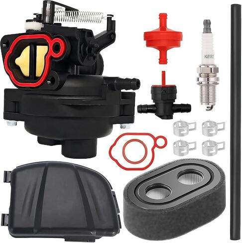 21442 Carburetor Compatible with Toro GTS 150cc Lawn Mower Carb Air filter cover #594106 590548 595658 Fit for Most Briggs and Stratton Engines in Saudi Arabia