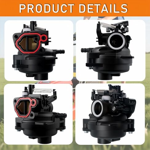 21442 Carburetor Compatible with Toro GTS 150cc Lawn Mower Carb Air filter cover #594106 590548 595658 Fit for Most Briggs and Stratton Engines in Saudi Arabia