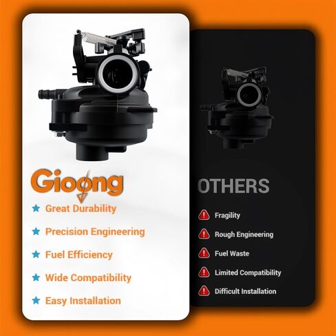 21442 Carburetor Compatible with Toro GTS 150cc Lawn Mower Carb Air filter cover #594106 590548 595658 Fit for Most Briggs and Stratton Engines in Saudi Arabia