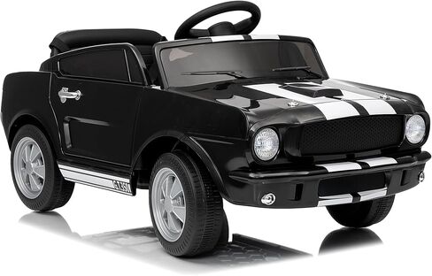 Garvee 24V 2 Seater Ride on Licensed Shelby GT350, Battery Powered Ride on Toys for Kids with Remote Control, Ford Shelby Kids Electric Vehicle 2 Seat, Safety Belt, 2 Speeds, LED Lights, Red in Kuwait