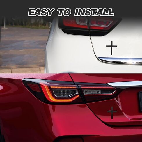 2 Pieces 3D Metal Jesus Cross Car Emblem Alloy Decal Sticker for Auto Body Fender Tail Universal High Gloss Replacement for All Cars Trucks SUVs Scratch Resistant Christian Badge (Black) in Saudi Arabia