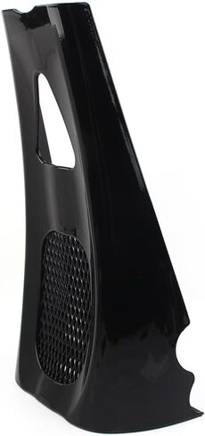Zhisheng Stretched Chin Spoiler Scoop ABS For M8 for Harley for Touring Road Street Glide 2017+, Glossy Black in Kuwait