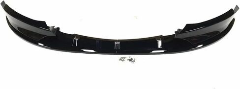 Front Bumper Lip Fit for 2007-2013 BMW E82 128i 135i M Sport 4PCS Black Front Bumper Chin Lip Splitter in Kuwait