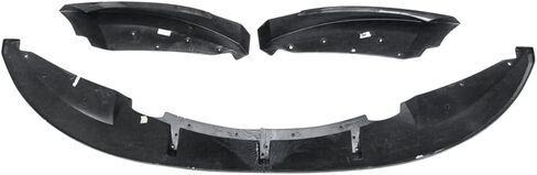 Front Bumper Lip Fit for 2007-2013 BMW E82 128i 135i M Sport 4PCS Black Front Bumper Chin Lip Splitter in Kuwait