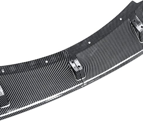 Front Bumper Lip Fit for 2007-2013 BMW E82 128i 135i M Sport 4PCS Black Front Bumper Chin Lip Splitter in Kuwait