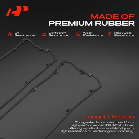 A-Premium Engine Valve Cover Gasket Set Compatible with Kia Amanti 2004-2006 3.5L & Hyundai XG350 2002-2005 3.5L in Kuwait