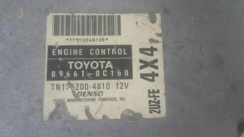 وحدة التحكم في المحرك ECM 4WD تناسب 2000 00 متوافقة مع تويوتا متوافقة مع تندرا 89661-0C160 896610C160 in Kuwait