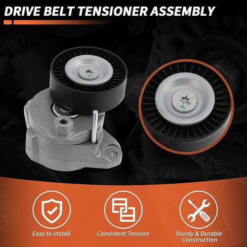1 Set Drive Belt Tensioner Kit for Mercedes-Benz C300 GL550 2008-2012 Serpentine Belt Drive Kit with Tensioner 2722000070/2722000270/6PK2404 in Saudi Arabia