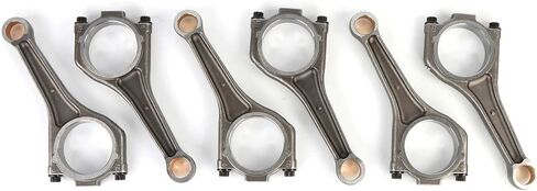 AJ126 6PCS Engine Connecting Rod Compatible For Jaguar Land Rover Range Rover 3.0L V6 Engine Components Pistons Rings Rods Part in Saudi Arabia