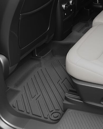 سجادات أرضية لسيارة Ford Explorer 2020-2025 2026 7 ملحقات السيارة، وبطانة الحمولة وحصيرة مسند الظهر وواقي عتبة الباب، وبطانات أرضية مطاطية TPE مناسبة لجميع الأحوال الجوية لمقعد Explorer ST 2021 2022 2023 2024 in Kuwait