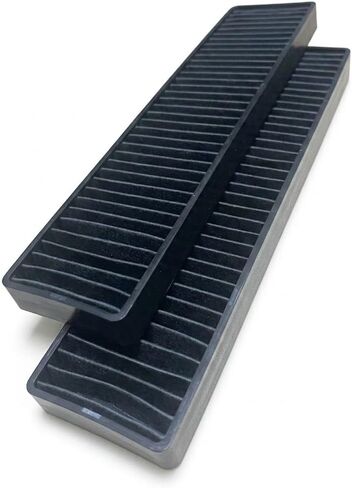 Microwave Filter for GE PVM9179DR1WW,PVM9179FR1DS, PVM9179SF2SS,PVM9179SF3SS, PVM9215SK5SS,PVM9215SK6SS (2PCS Charcoal Filter) in Saudi Arabia