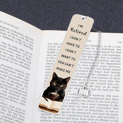 Funny Retirement Bookmark Gift for Book Lovers 2026, Humorous Retired Gift for Men Women Farewell Present for Coworkers, Coworker Leaving Gift for Women Teachers in Kuwait