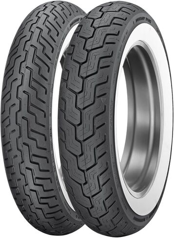 Dunlop Tires D402 MT90B16 Wide Whitewall Front Tire in Saudi Arabia