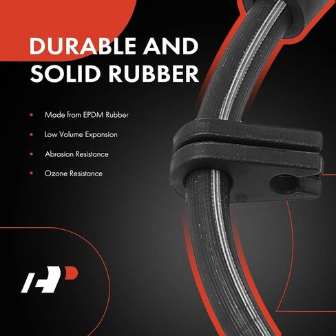 A-Premium Rear Passenger Side Brake Hydraulic Hose Compatible with Select Chevrolet and GMC Models - C5500 Kodiak 2003-2009, C5500 Topkick 2003-2009 - Replace# 10369337, 15192181 in Kuwait