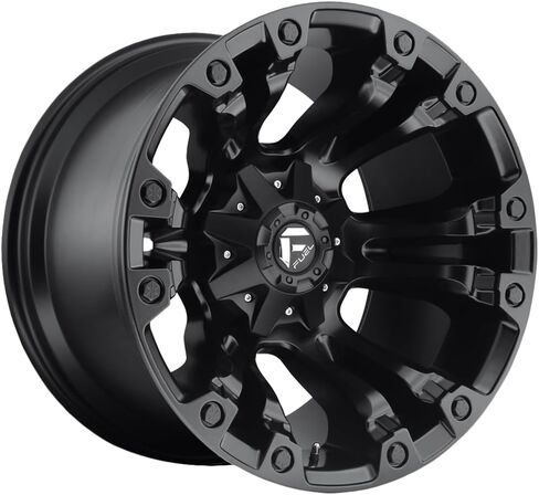FUEL Vapor BD-Matte BLK Wheel with Painted (20 x 12. inches /5 x 139 mm, 1 mm Offset) in Kuwait
