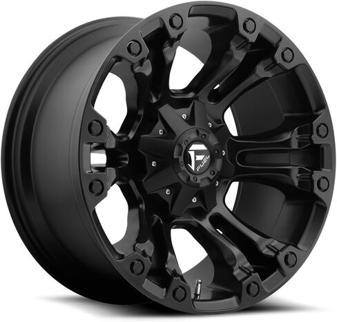 FUEL Vapor BD-Matte BLK Wheel with Painted (20 x 12. inches /5 x 139 mm, 1 mm Offset) in Kuwait