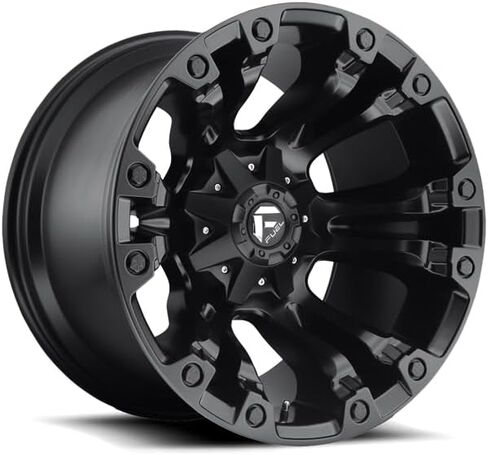 FUEL Vapor BD-Matte BLK Wheel with Painted (20 x 12. inches /5 x 139 mm, 1 mm Offset) in Kuwait