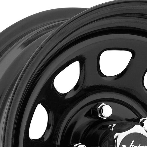 Vision 84 D Window 16x8 5x139.7/5x5.5" -12mm Gloss Black Wheel Rim in Kuwait