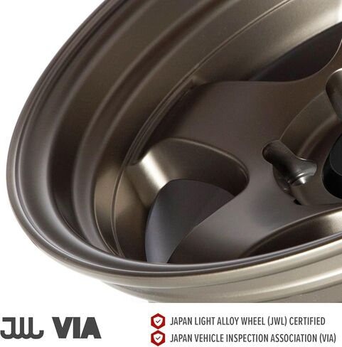 Hayford 17 Inch Wheels Flat Bronze 6x139.7 6x5.5 Bolt Pattern, 17x8.5, 10mm Offset, 106.1mm CB, RG-D2 Style Rims Compatible with 01-23 Tacoma, 02-23 4Runner, FJ Cruiser, GX470, GX460 in Saudi Arabia