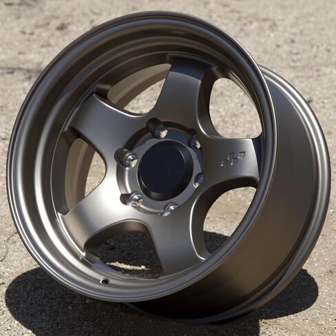 Hayford 17 Inch Wheels Flat Bronze 6x139.7 6x5.5 Bolt Pattern, 17x8.5, 10mm Offset, 106.1mm CB, RG-D2 Style Rims Compatible with 01-23 Tacoma, 02-23 4Runner, FJ Cruiser, GX470, GX460 in Saudi Arabia